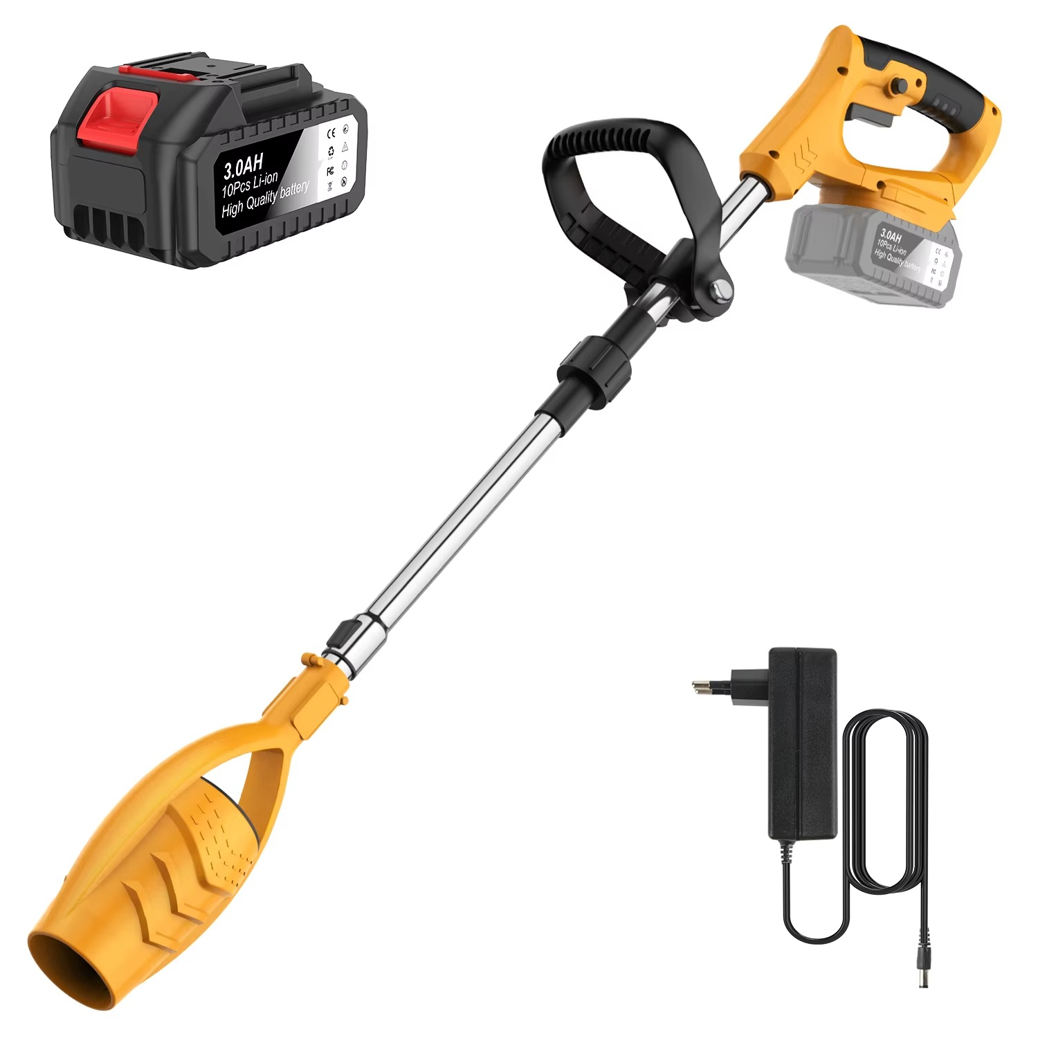 Souffleur de feuilles électrique sans fil 2500W