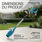 Souffleur de feuilles électrique sans fil 2500W - VERDAGREEN
