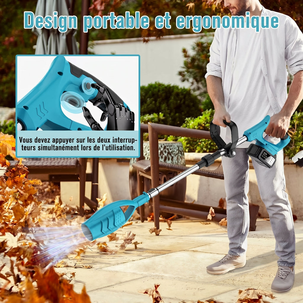 Souffleur de feuilles électrique sans fil 2500W - VERDAGREEN
