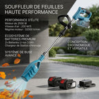 Souffleur de feuilles électrique sans fil 2500W - VERDAGREEN