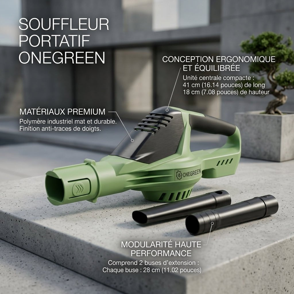 Souffleur Sans Fil 2-en-1 5500W - VERDAGREEN