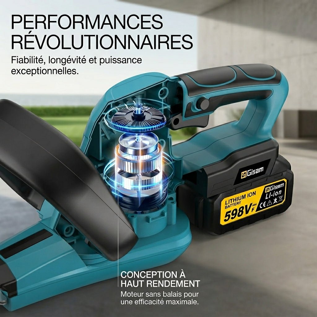 Taille-Haie à Batterie Sans-fil 2000W - VERDAGREEN