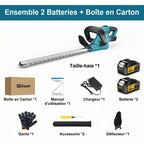 Taille-Haie à Batterie Sans-fil 2000W - VERDAGREEN