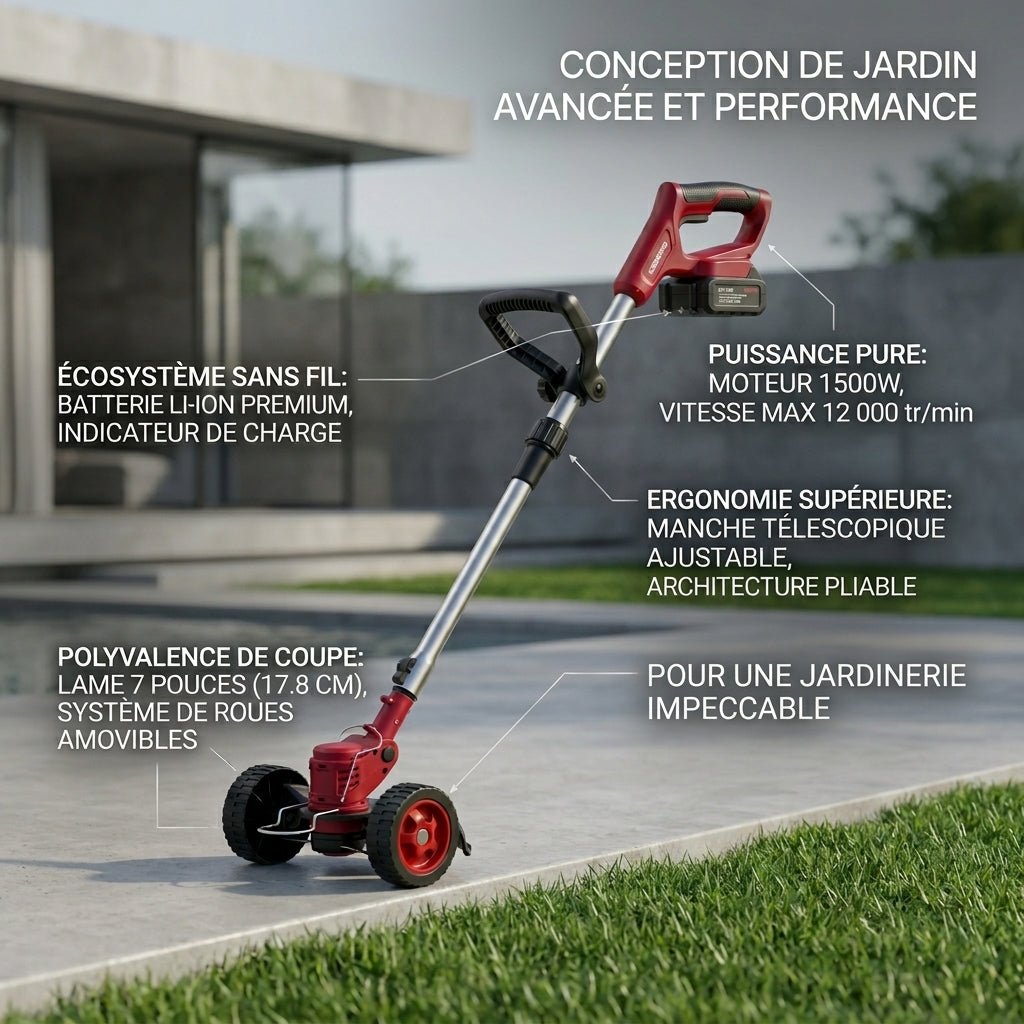 Tondeuse à gazon 1500W - VERDAGREEN